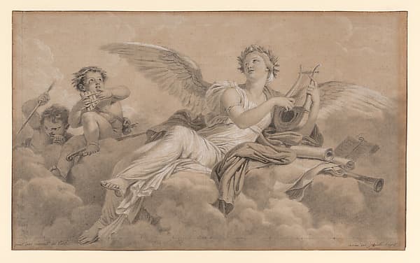 An Allegory of Lyric Poetry — Marie Gabrielle Capet