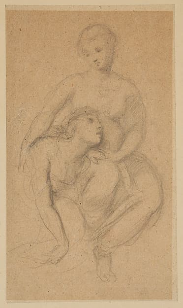 Antigone & Ismene — Alfred George Stevens