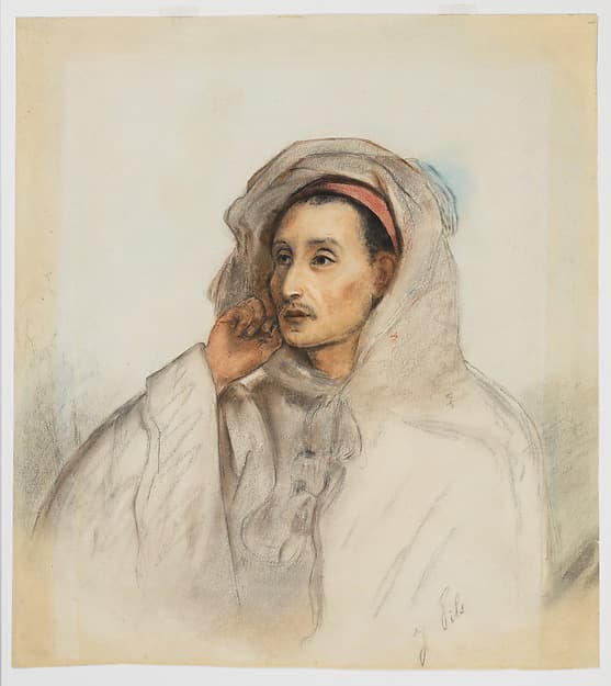Head of an Arab — Isidore Pils