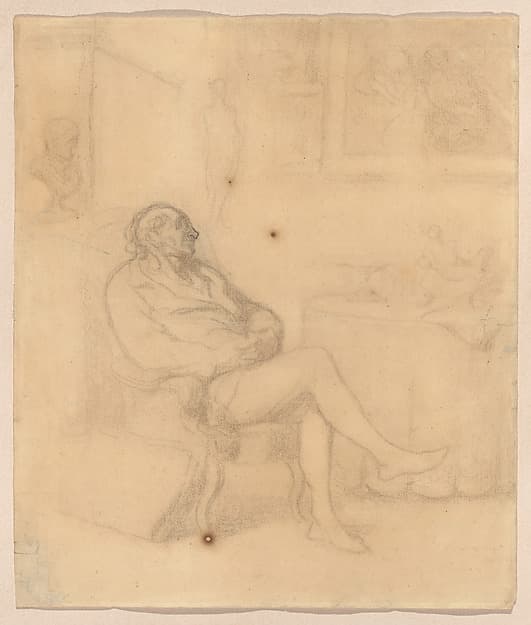 The Connoisseur — Honoré Daumier