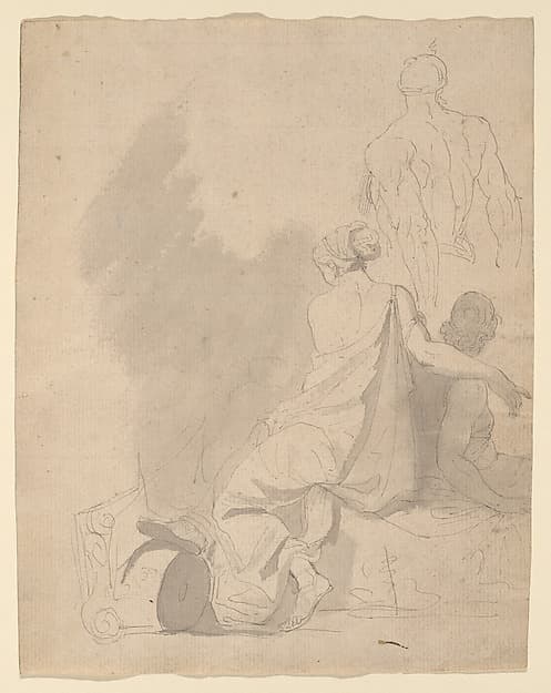 Classical Figures, after Charles Le Brun — John Hamilton Mortimer