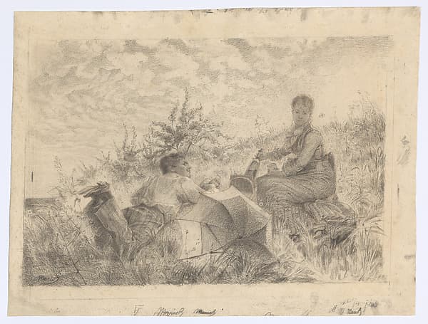 Lunch in the Countryside — Marie Bracquemond