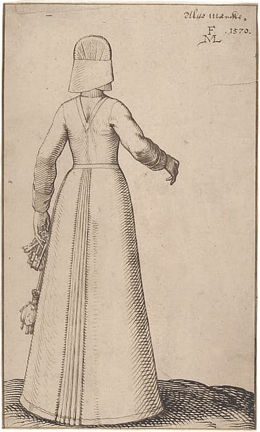 A Woman from Altmark — Melchior Lorck