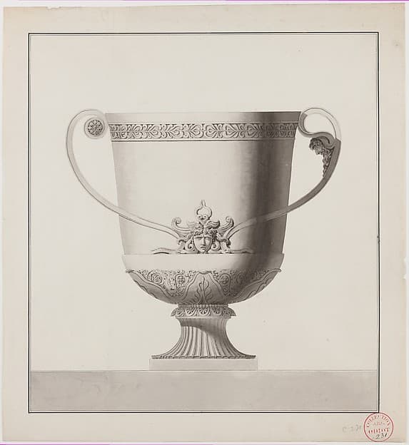 Design for a Wine Cooler — Henri Auguste