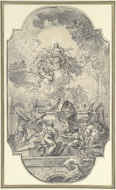 The Assumption of the Virgin — Francesco de Mura