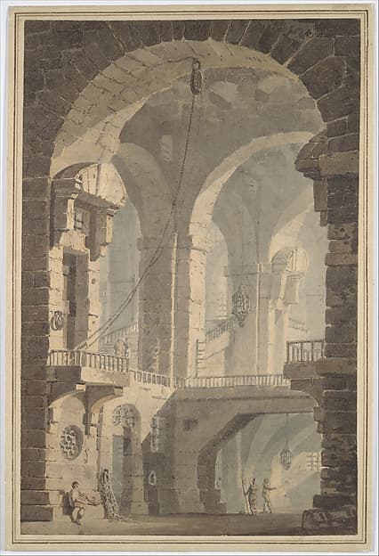 Dark Prison (Carcere Oscura) — Joseph Mallord William Turner