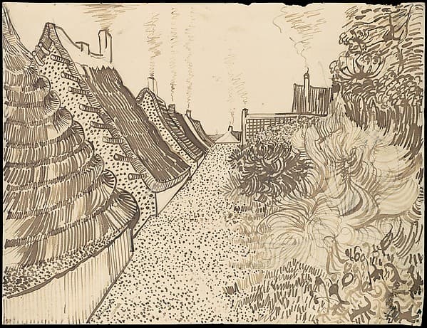 Street in Saintes-Maries-de-la-Mer — Vincent van Gogh