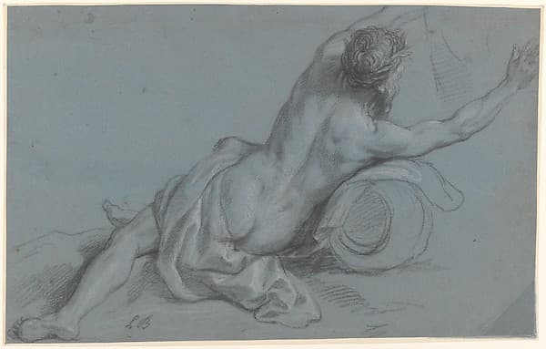 Reclining River God — Louis de Boullogne the Younger