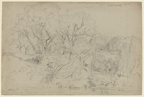 Le Martinet near Montpellier — Camille Corot