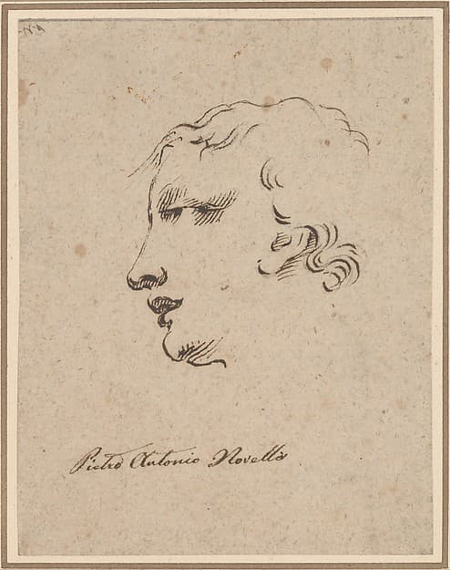 Head of a Man — Pietro Antonio Novelli