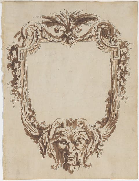 Design for a frame — Jean Charles Delafosse