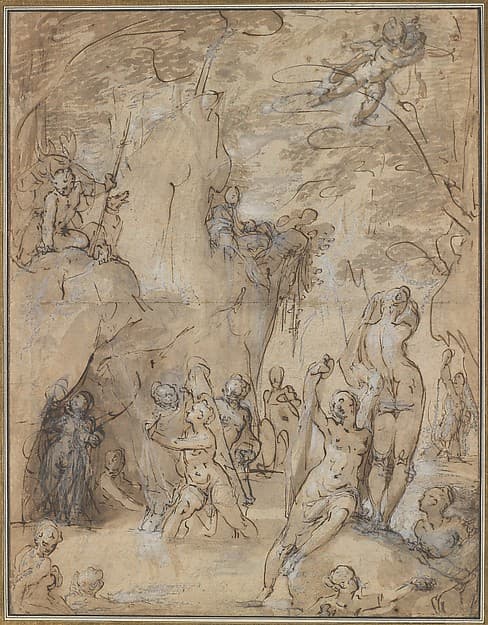 Diana and Actaeon — Bartholomeus Spranger
