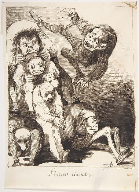 It's Raining Elves (Llueven duendes) — Leonardo Alenza y Nieto