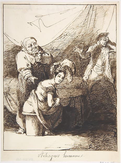 Human Ailments (Achaques humanos) — Leonardo Alenza y Nieto