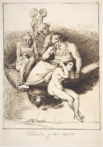 Flying and Other Excesses (Volando y otros excesos) — Leonardo Alenza y Nieto