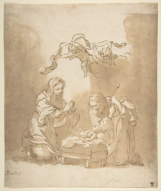 The Nativity — Bartolomé Estebán Murillo