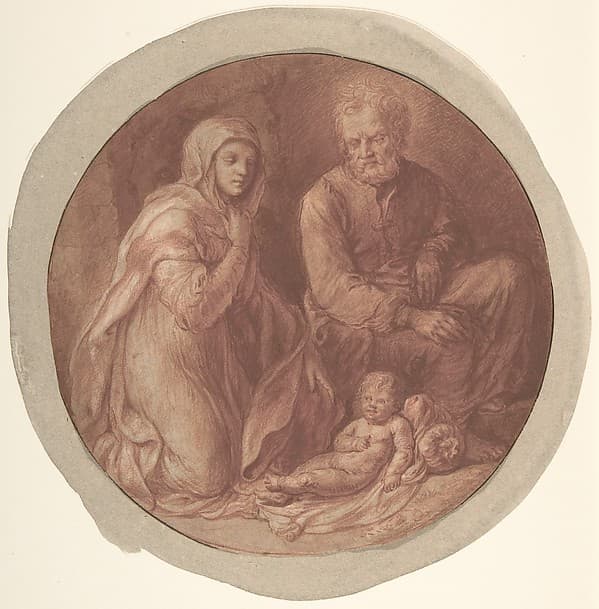 Holy Family in the Stable — Govert Flinck