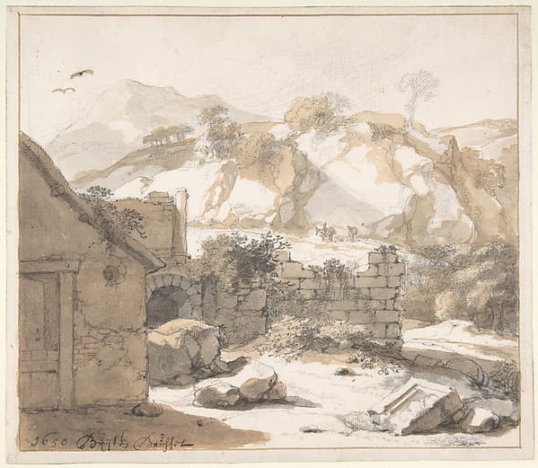 Landscape with Ruins — Gerbrand van den Eeckhout