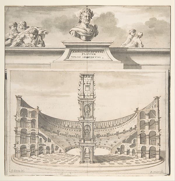 A Reconstruction of the Colosseum in Cross-Section — Jan Goeree