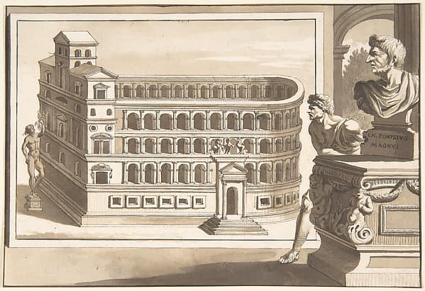 A Reconstruction of the Theatre of Pompey — Jan Goeree