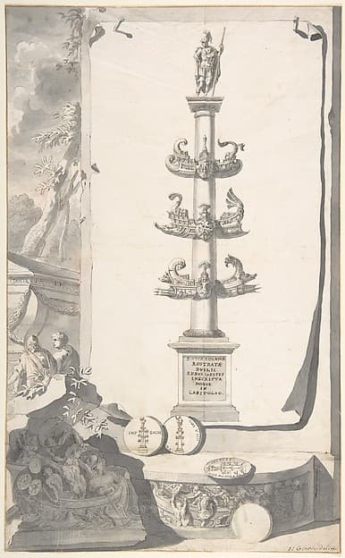 A Reconstruction of the Base of the Column Rostrata — Jan Goeree