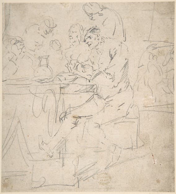 Peasants in a Tavern — Egbert Jasperszoon van Heemskerck I