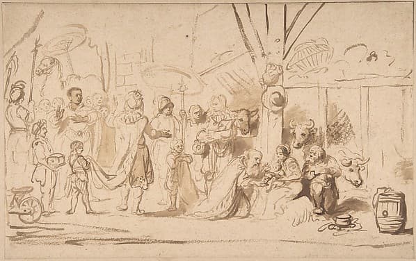 The Adoration of the Magi — Nicolaes Maes