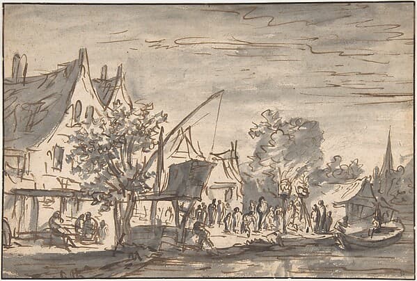 Distribution of the Catch by Night — Isaac van Ostade