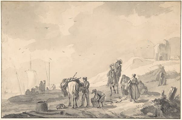 Landscape with Figures — Hendrick Verschuring