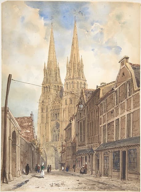 View of Bayeux — Thomas Shotter Boys