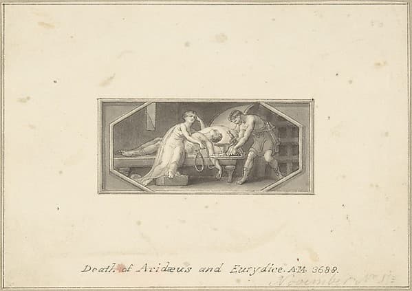 Death of Aridaeus and Eurydice — Edward Francis Burney