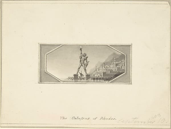 The Colossus of Rhodes — Edward Francis Burney