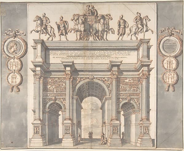 A Reconstruction of the Arch of Septimius Severus — Jan Goeree