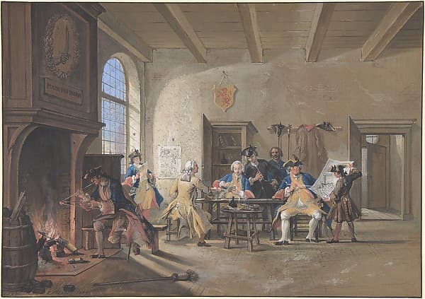 Guardroom Scene — Cornelis Troost