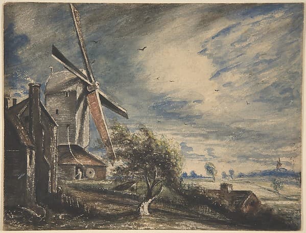 A Mill Near Colchester — John Constable