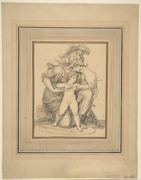 Cupid and Minerva — Richard Cosway
