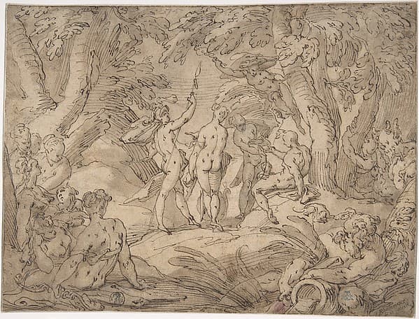 The Judgment of Paris — Abraham Bloemaert