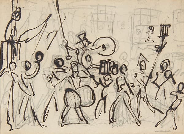 A Parade — George Cruikshank