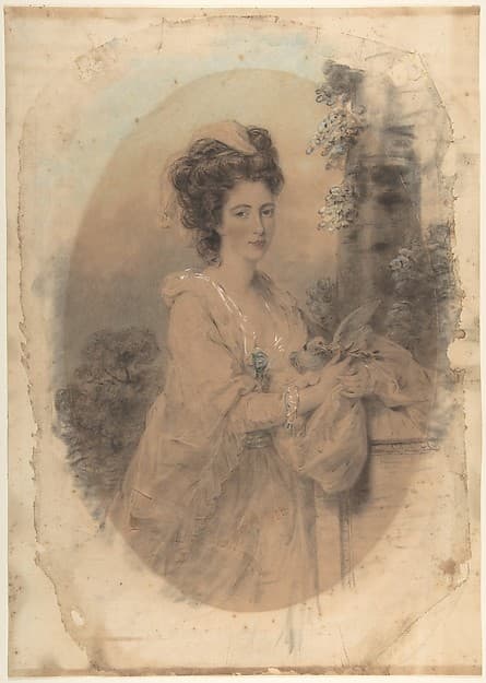 Isabella Hunter, Cousin of the Artist — John Downman