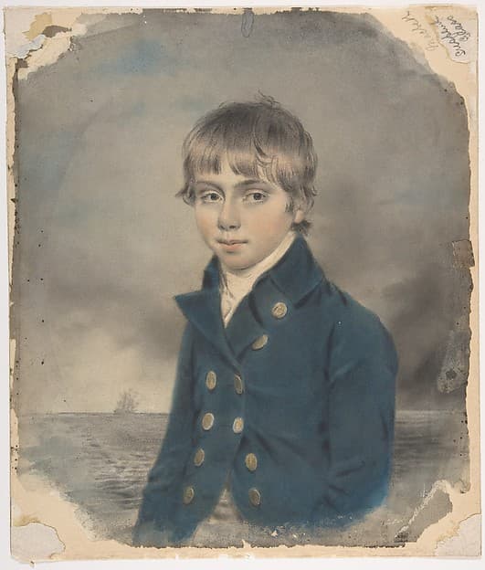 Memento Portrait of a Young Midshipman — John Downman