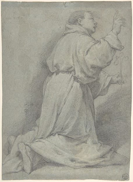 Kneeling Monk — Denijs Calvaert