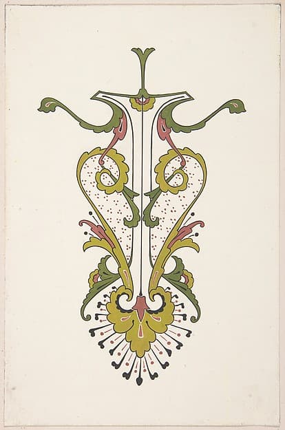 Design drawing — Christopher Dresser