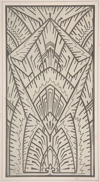 Design drawing — Christopher Dresser