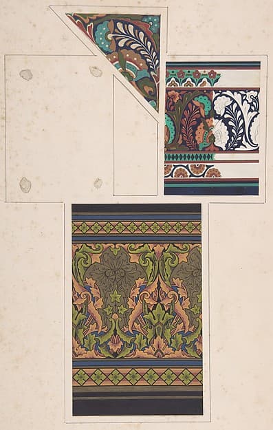 Design drawing — Christopher Dresser