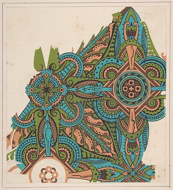 Design drawing — Christopher Dresser