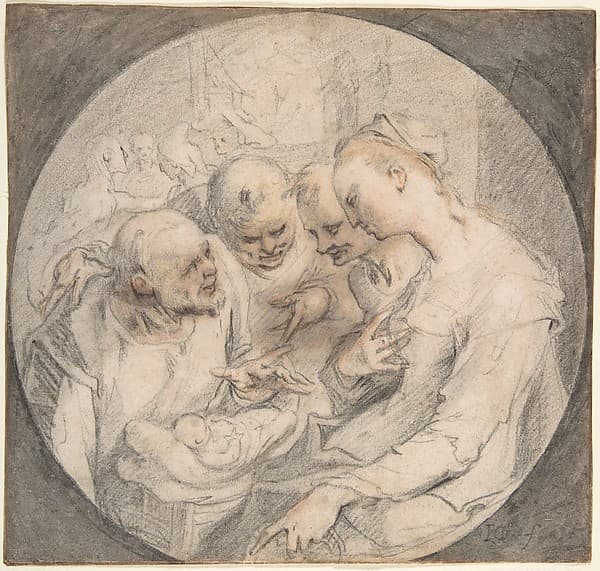 Adoration of the Shepherds — Hendrick Goltzius