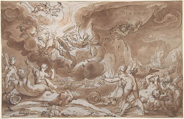 The Fall of Phaeton — Hendrick Goltzius