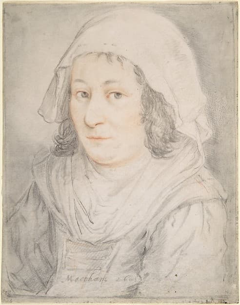 Half-figure of a Woman — Jacob Matham