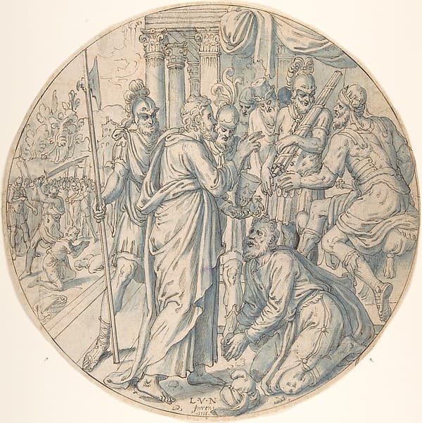 St. George and the Sorcerer of Dacian — Lambert van Noort
