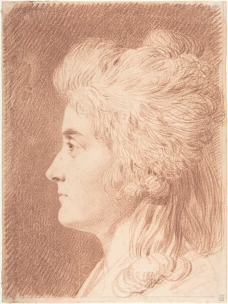 Profile Portrait of Miss Wieling — Johann Heinrich Wilhelm Tischbein
